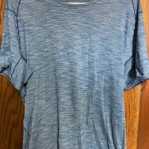 Lululemon Large Blue Heathered T-Shirt